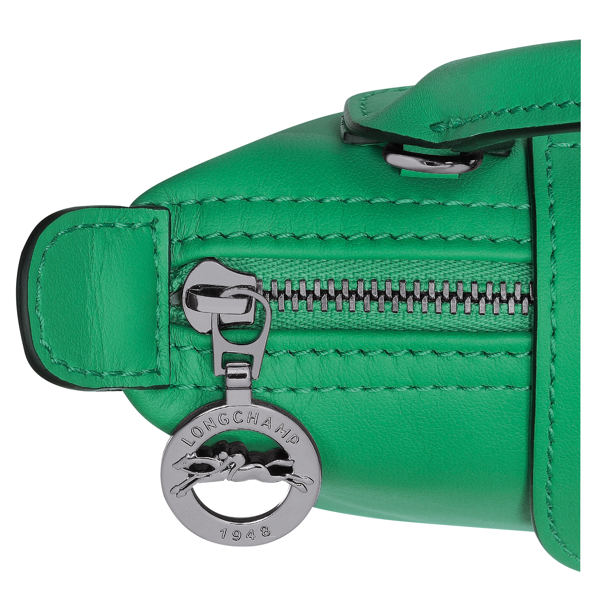 Le Pliage Xtra XS Pouch Green - Leather - 6