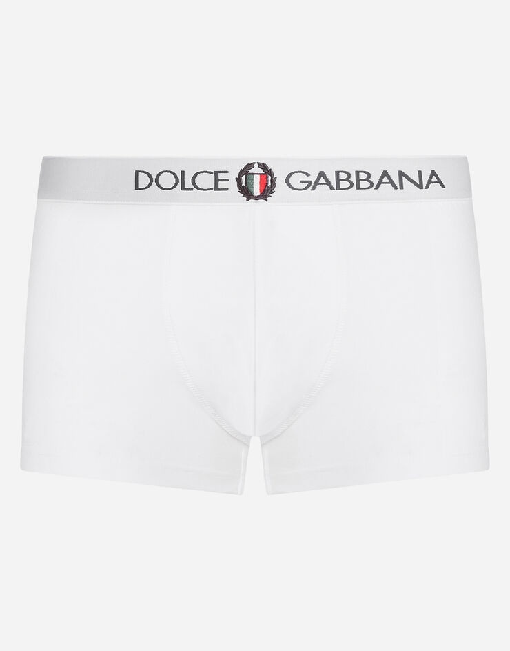 Boxers in stretch cotton - 1