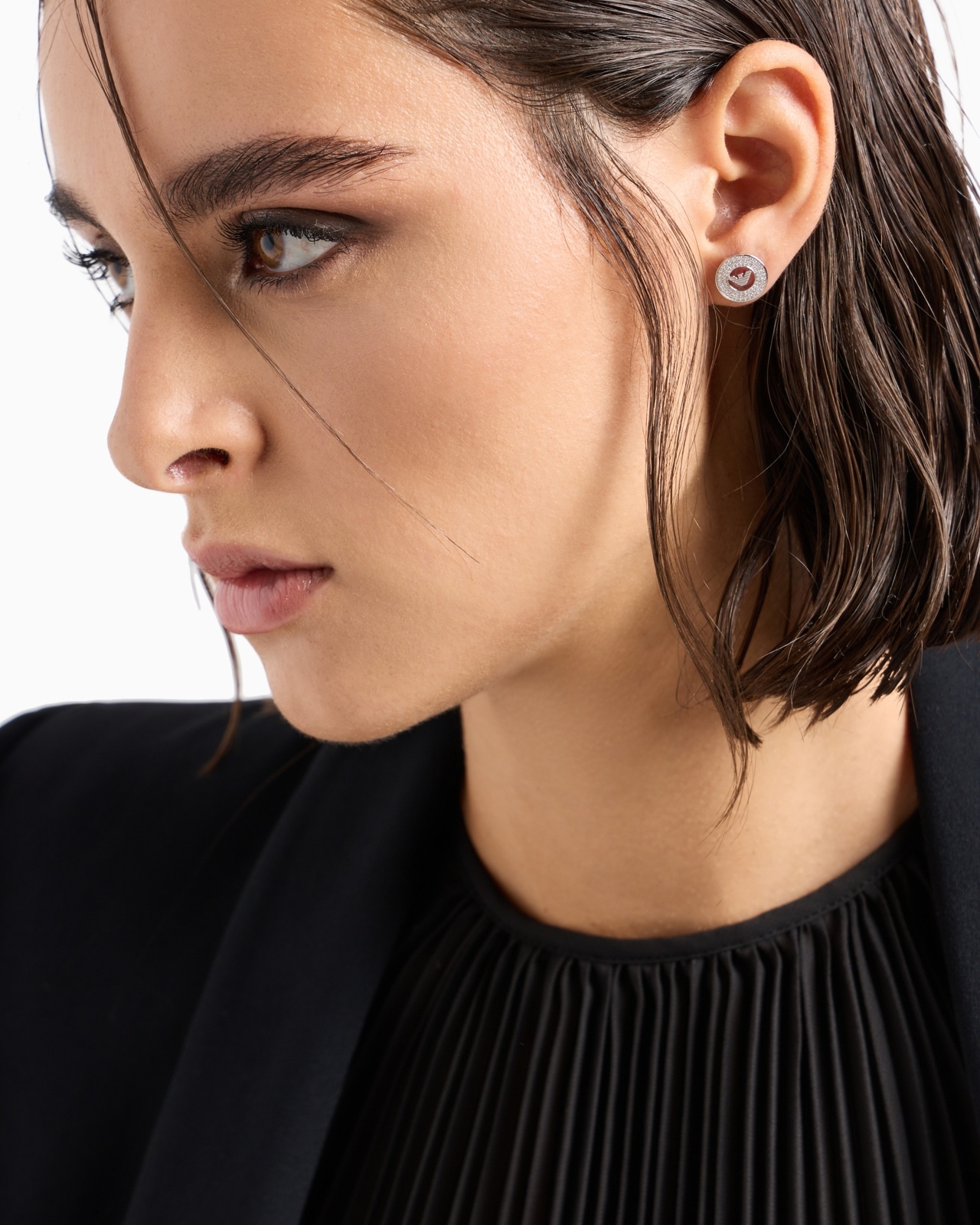 STERLING SILVER STUD EARRINGS - 2