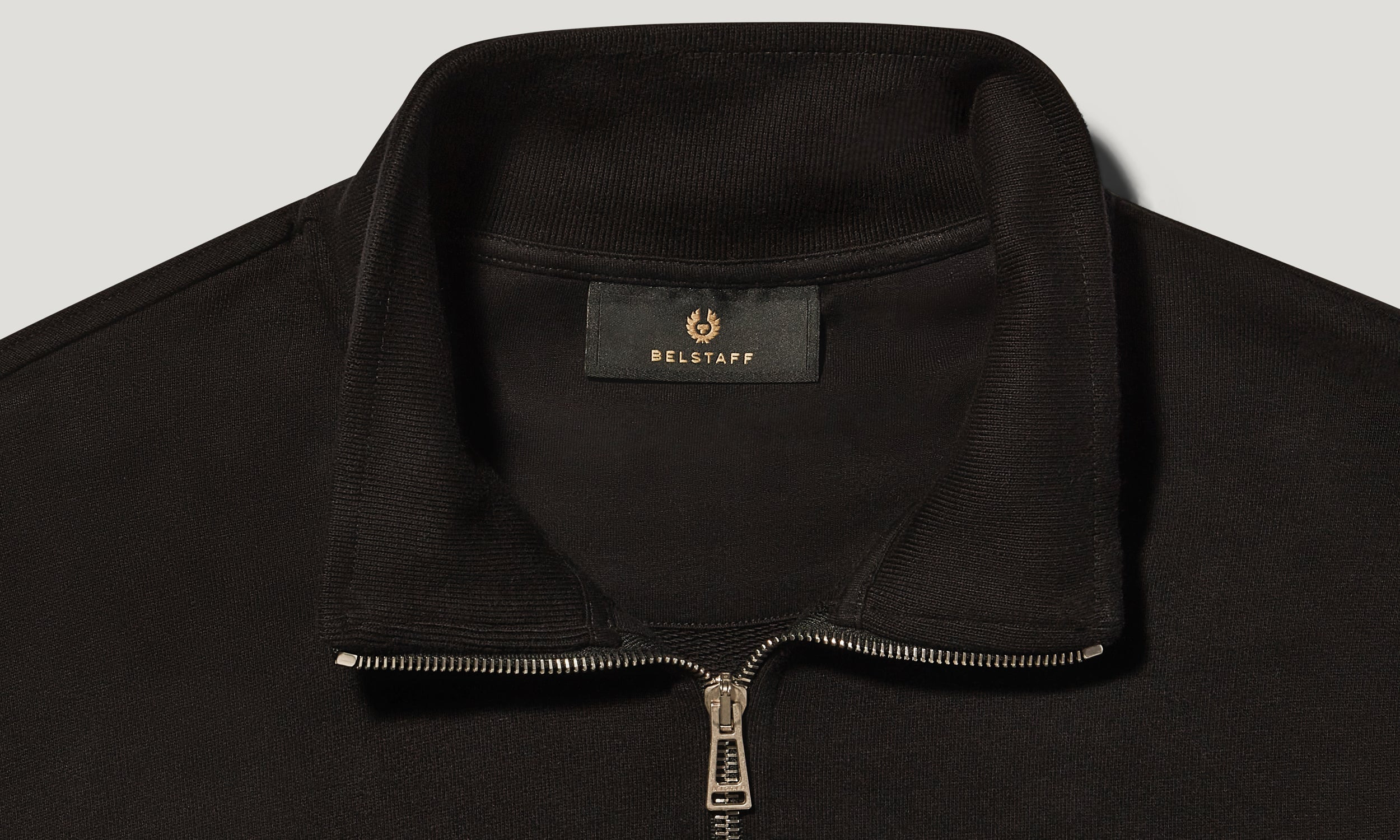 BELSTAFF QUARTER ZIP SWEATSHIRT - 3