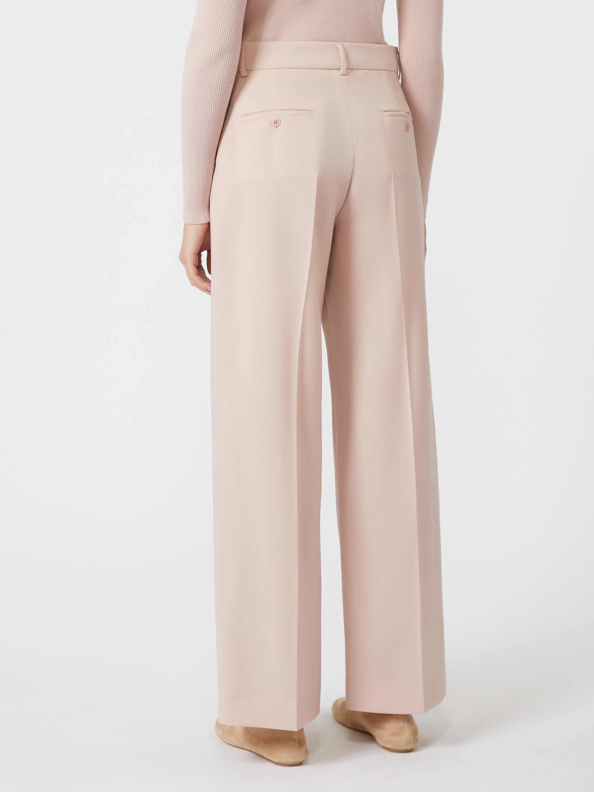 VISIVO Wool palazzo trousers - 4