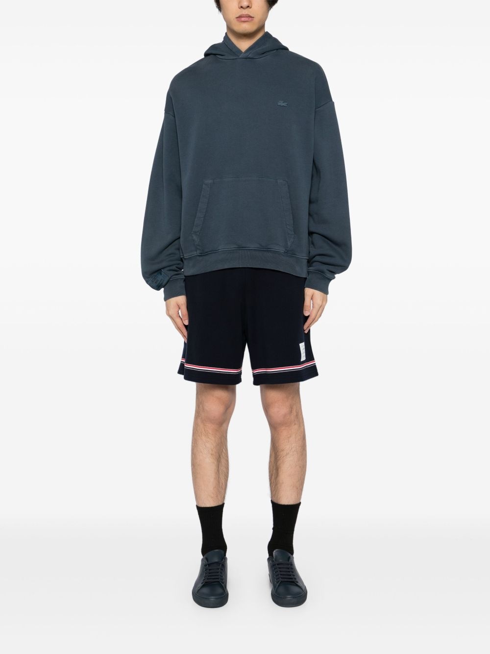 LOGO-PATCH HOODIE - 5