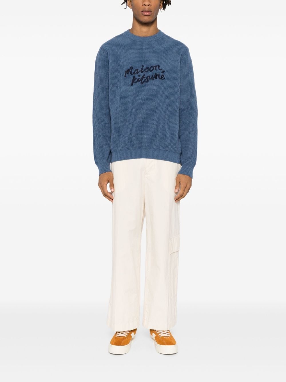 Maison Kitsune Handwriting jumper - 2