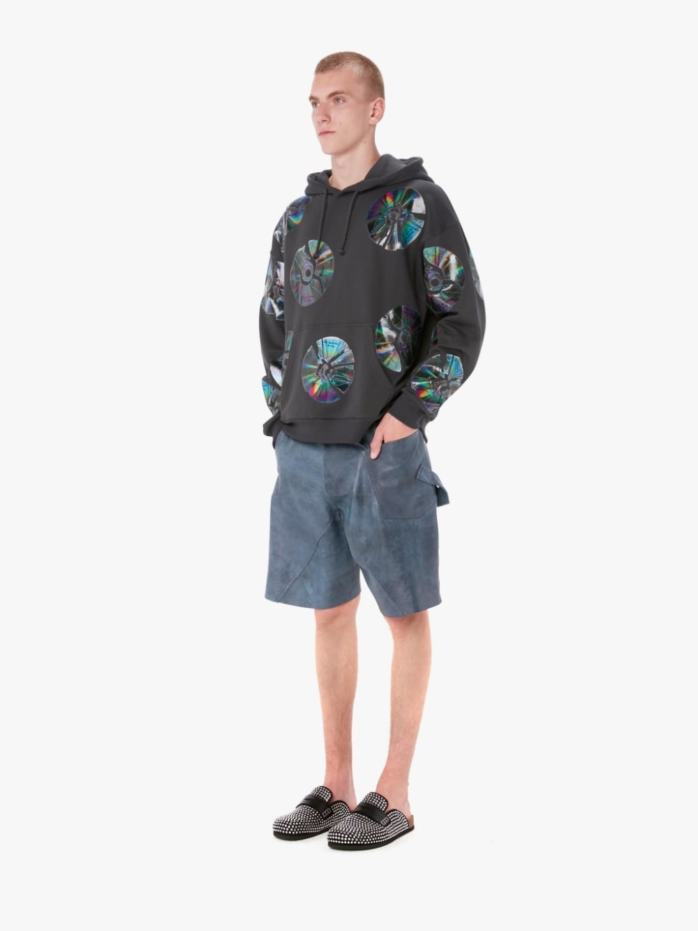 SMASHED CD HOODIE - 4