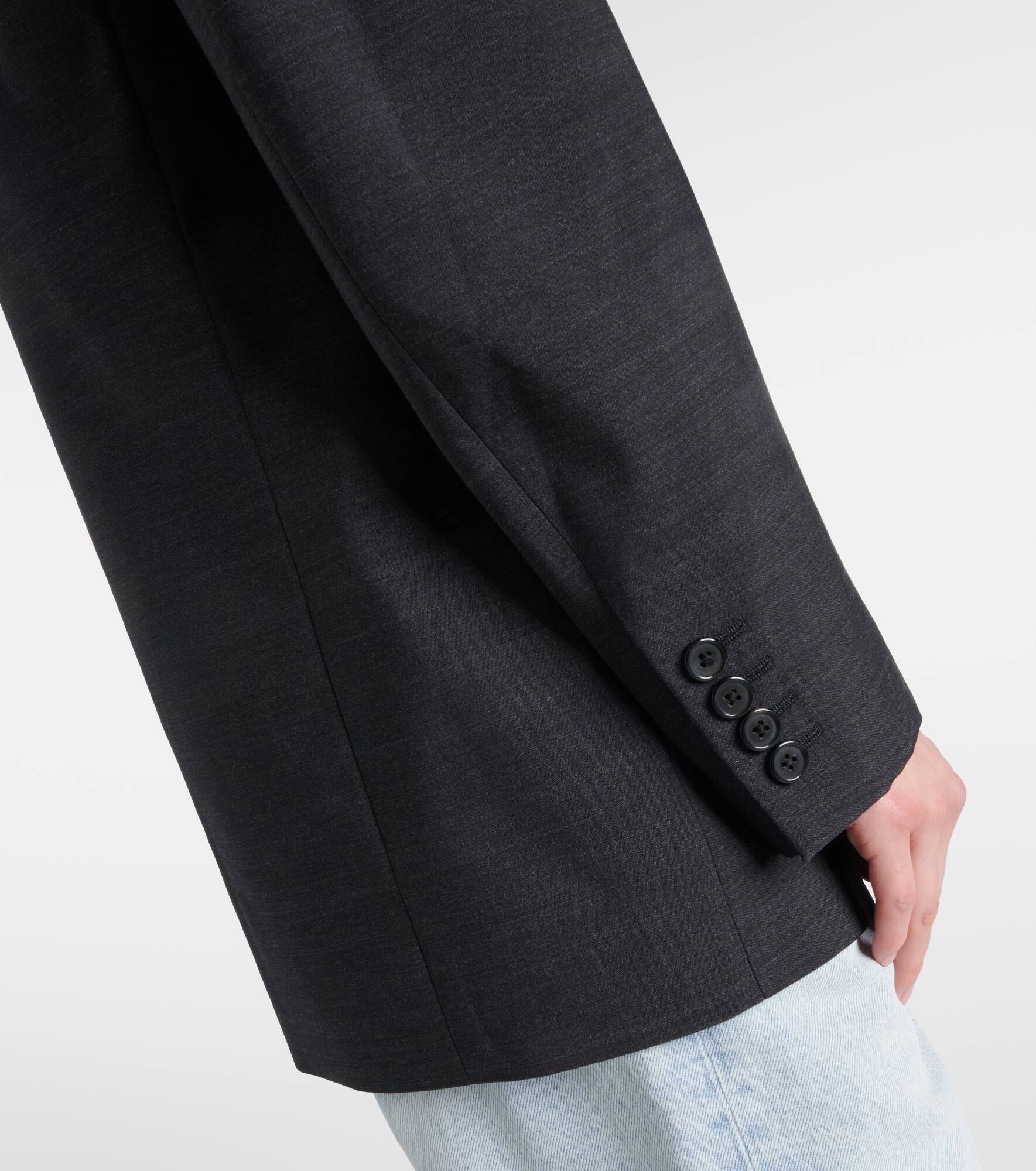Virgin wool blazer - 5