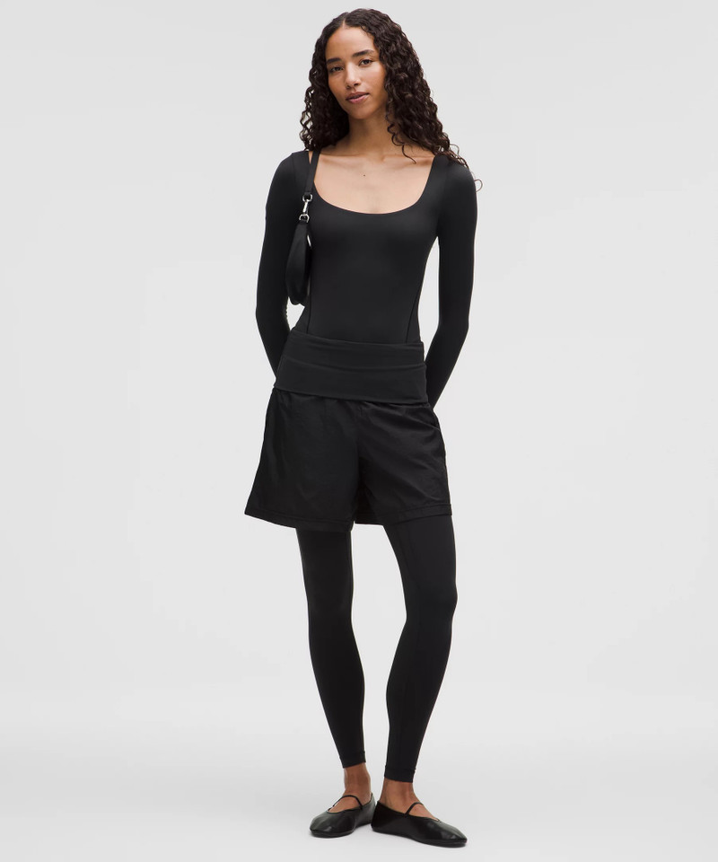 lululemon Lightweight Foldover-Waist Short 7" outlook