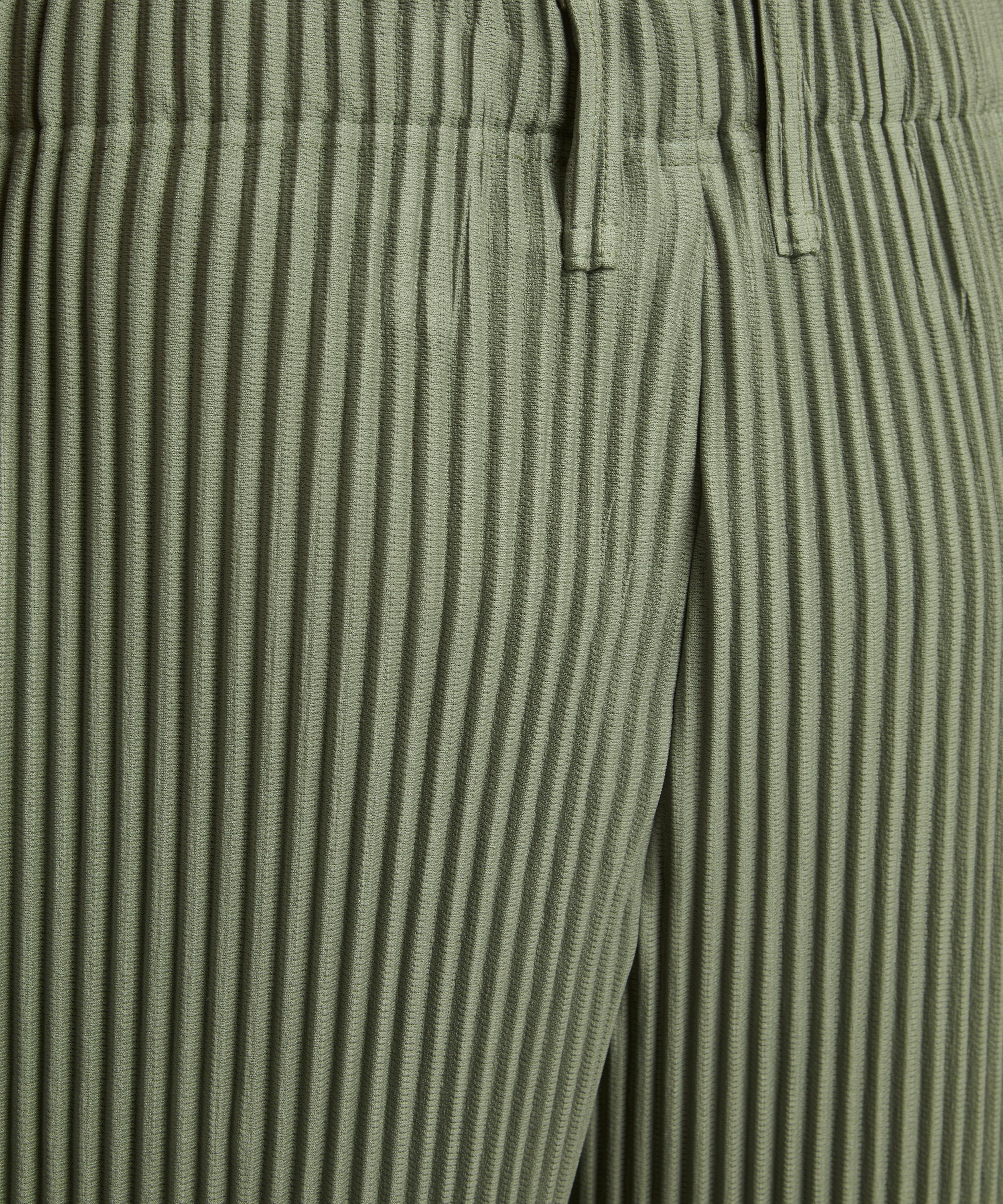 Core Pleated Straight Leg Trousers - 5