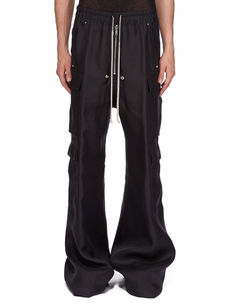 Black Hollywood Cargobelas Cargo Pants - 1