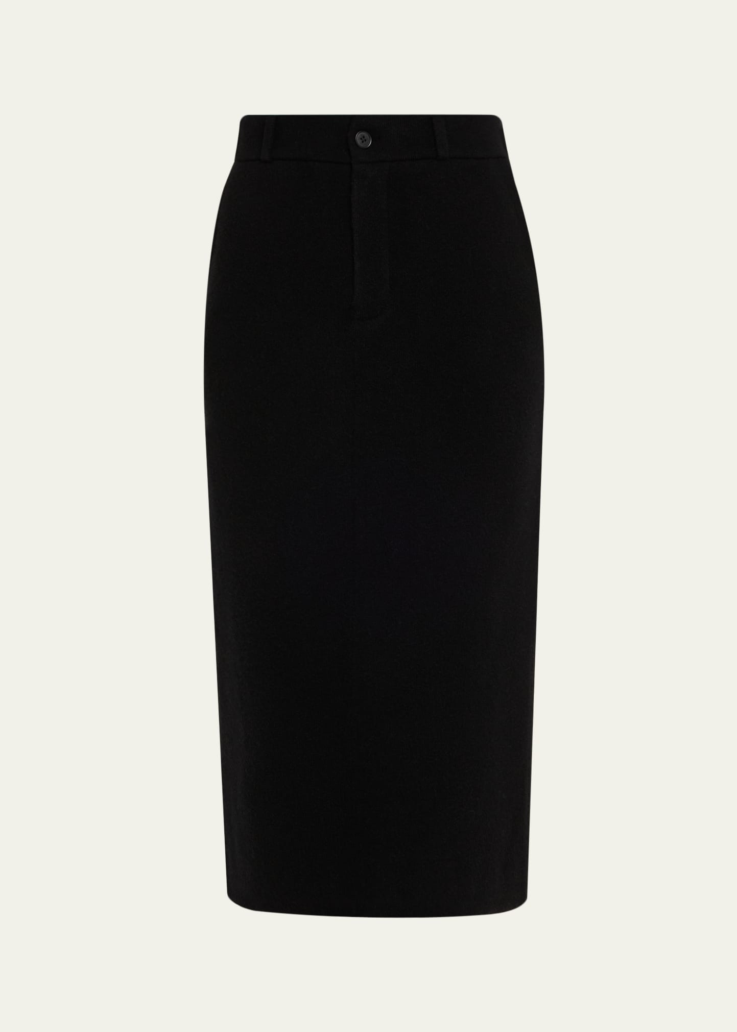 Cashmere Tailored Skirt - 1