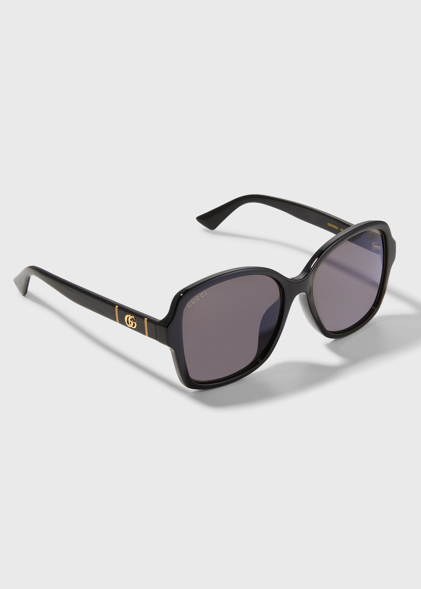 Square Monochromatic Sunglasses - 1