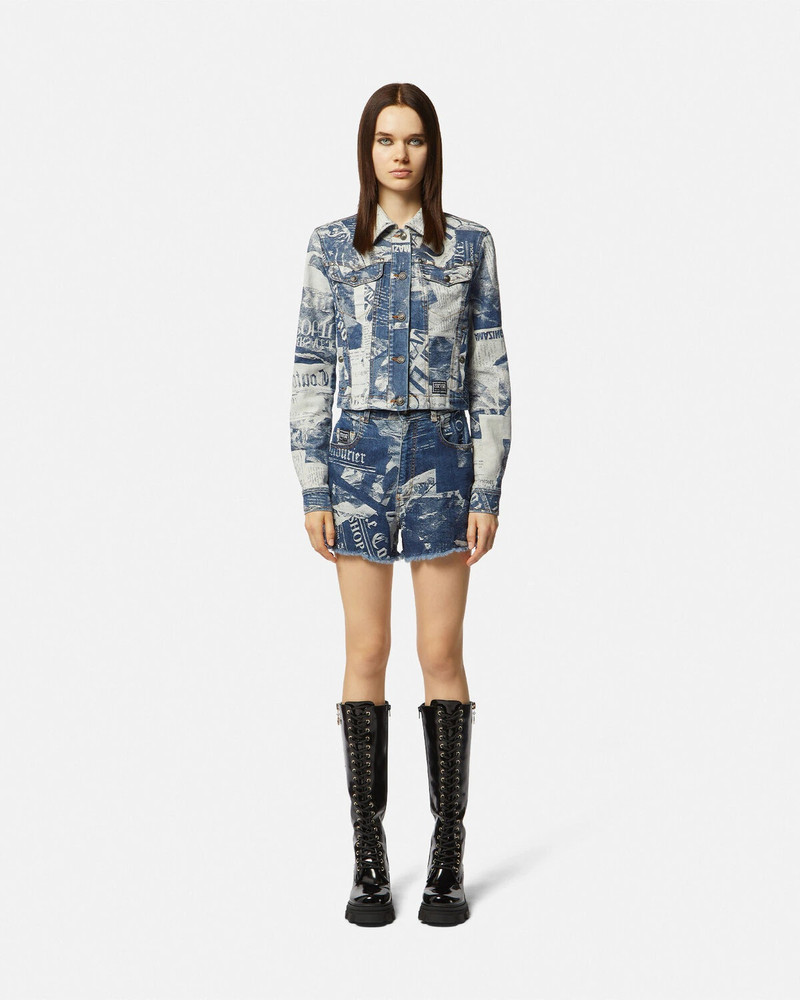 VERSACE JEANS COUTURE Magazine Denim Jacket outlook