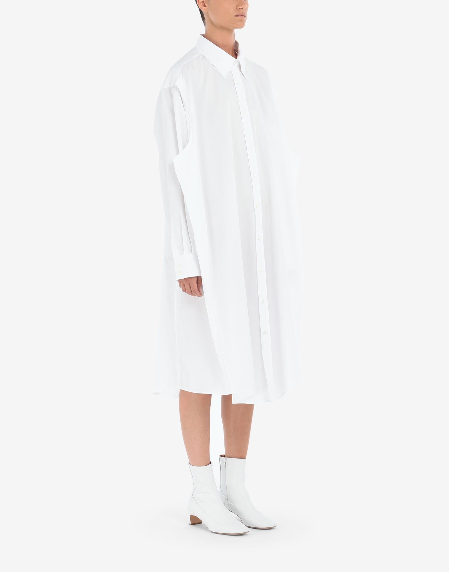 Organic cotton shirt-dress - 3