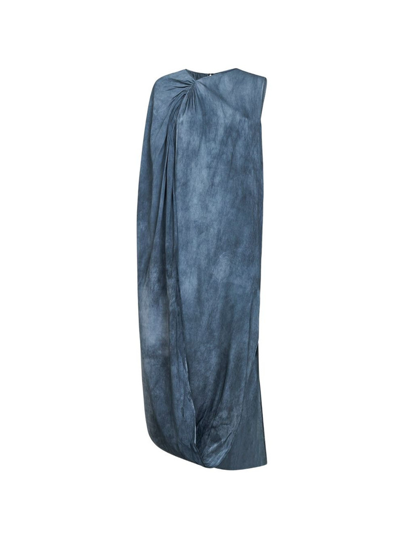 asymmetric draped dress 1