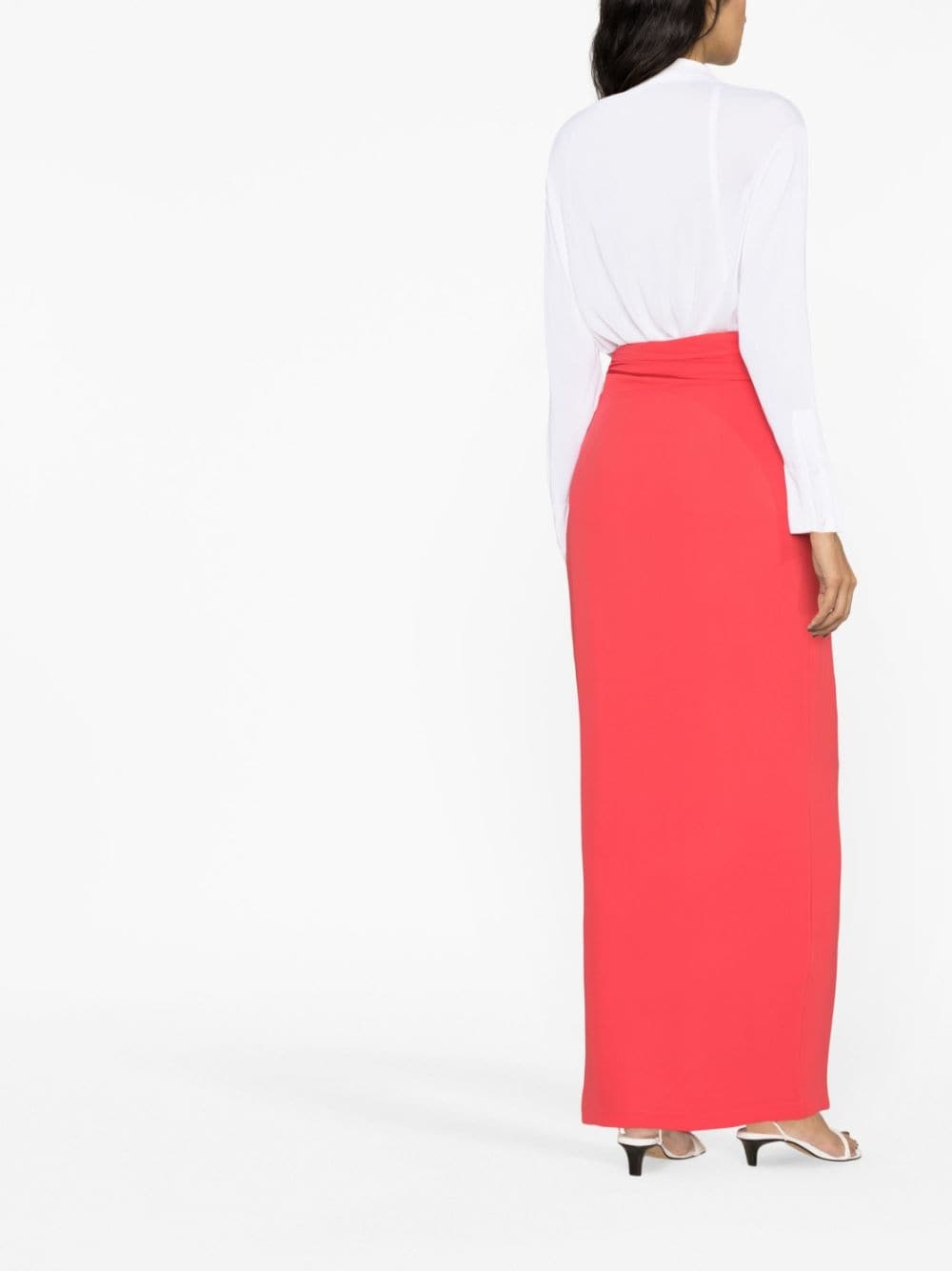 Bruce tie-waist maxi skirt - 3