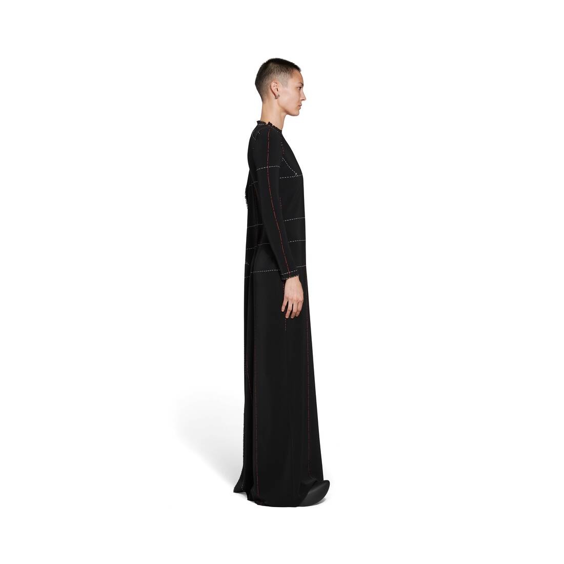 Women's Wip Gown in Black - 3