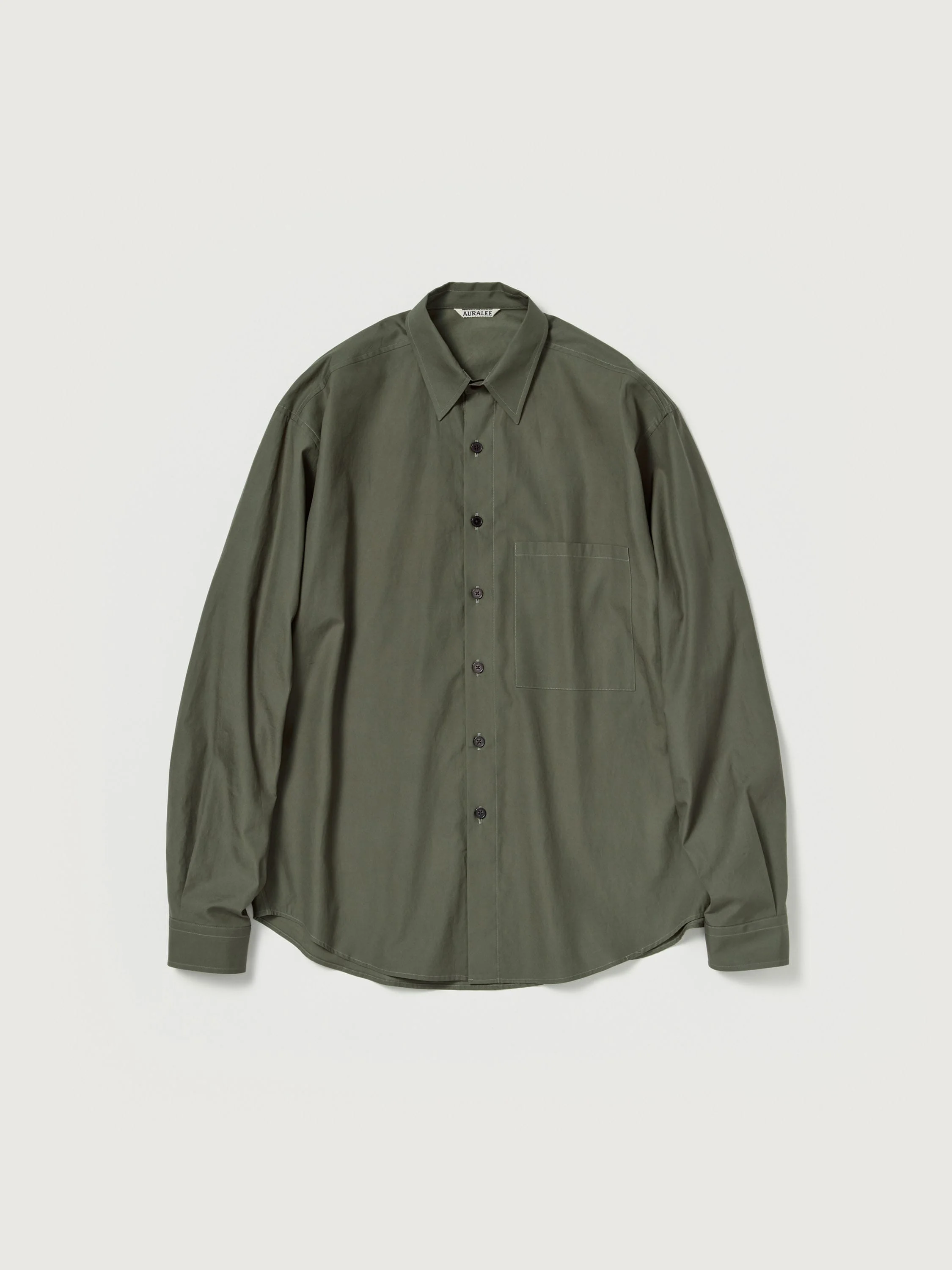 WASHED FINX TWILL BIG SHIRT - 1