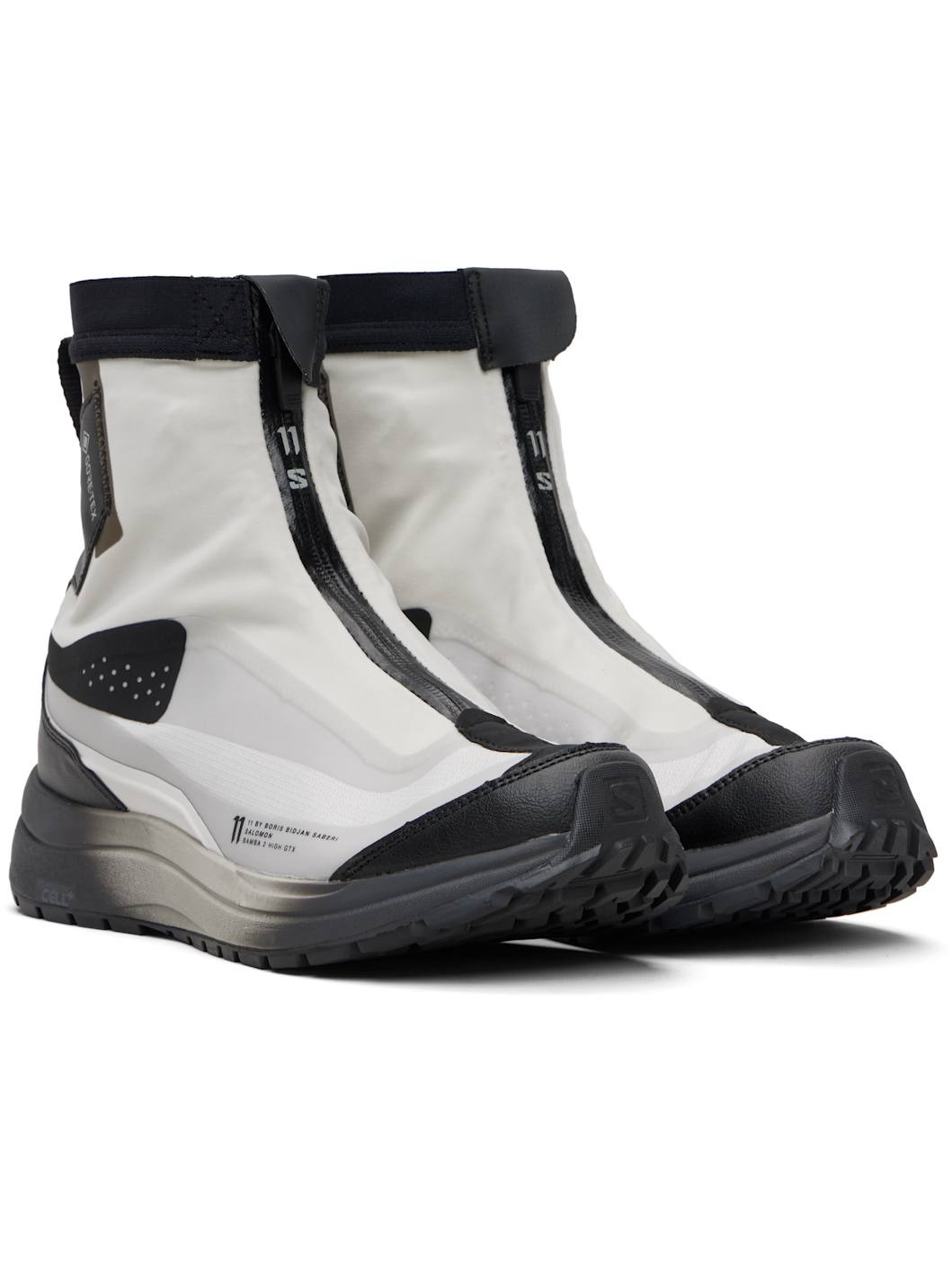 White Salomon Edition Bamba 2 High GTX V2 Sneakers - 4
