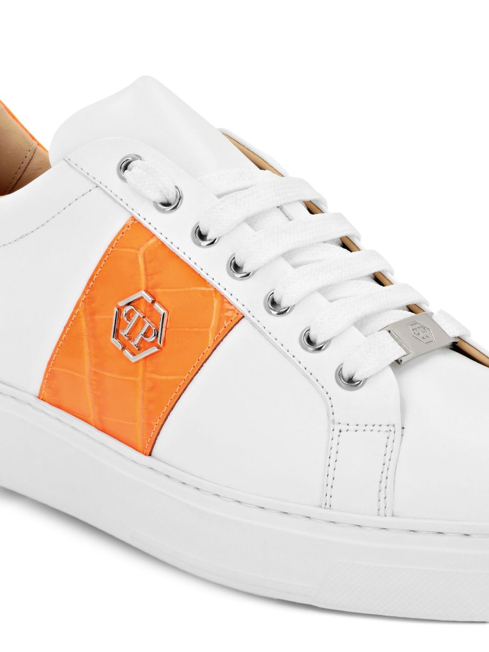 Hexagon low-top sneakers - 4