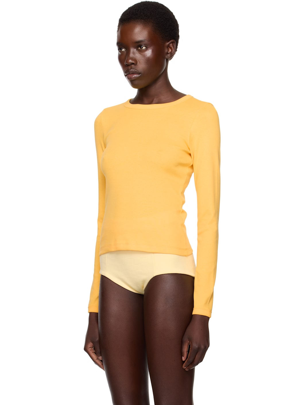 SSENSE Exclusive Yellow Max T-shirt - 4
