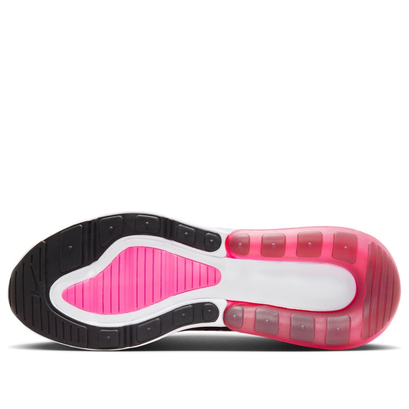 (WMNS) Nike Air Max 270 'White Black Hyper Pink' AH6789-127 - 6