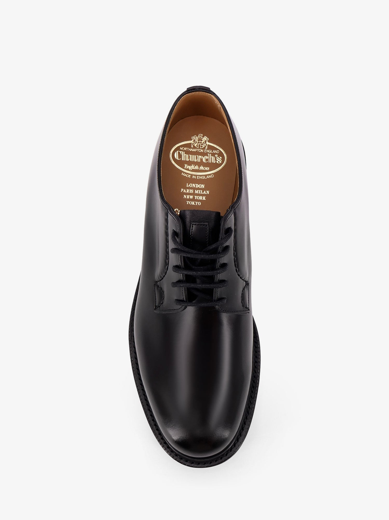 SHANNON LEATHER LACE-UP SHOES - 5