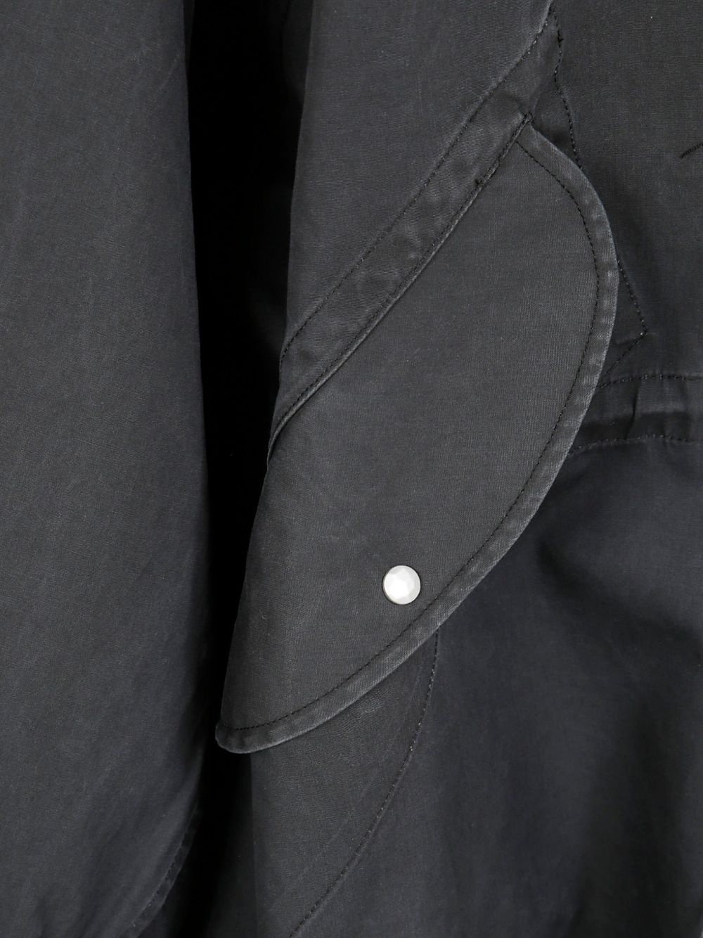 pressed-stud coat - 3