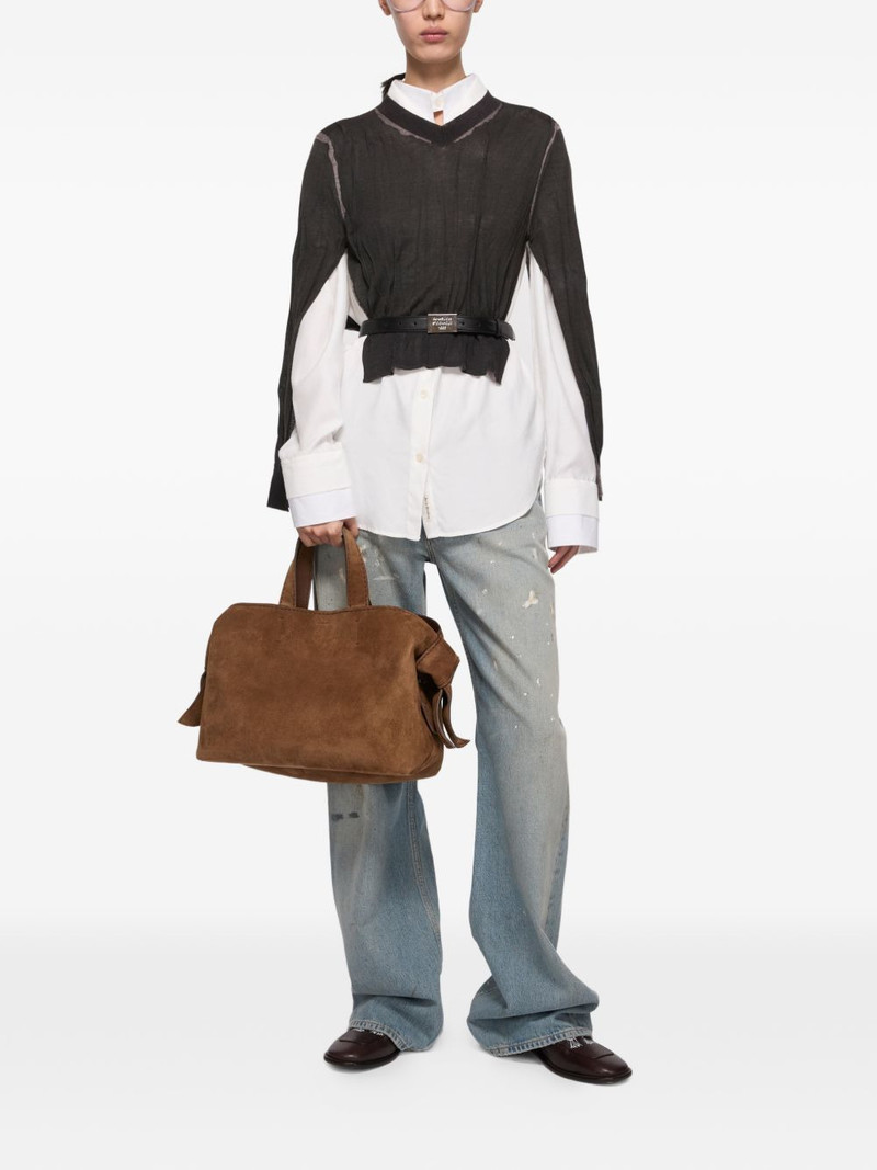Acne Studios Musubi knot-detail tote bag outlook