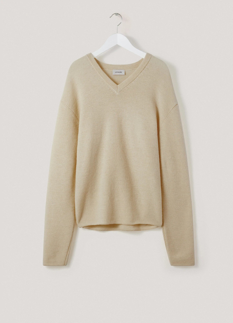 V-NECK SWEATER
DRY WOOL 1
