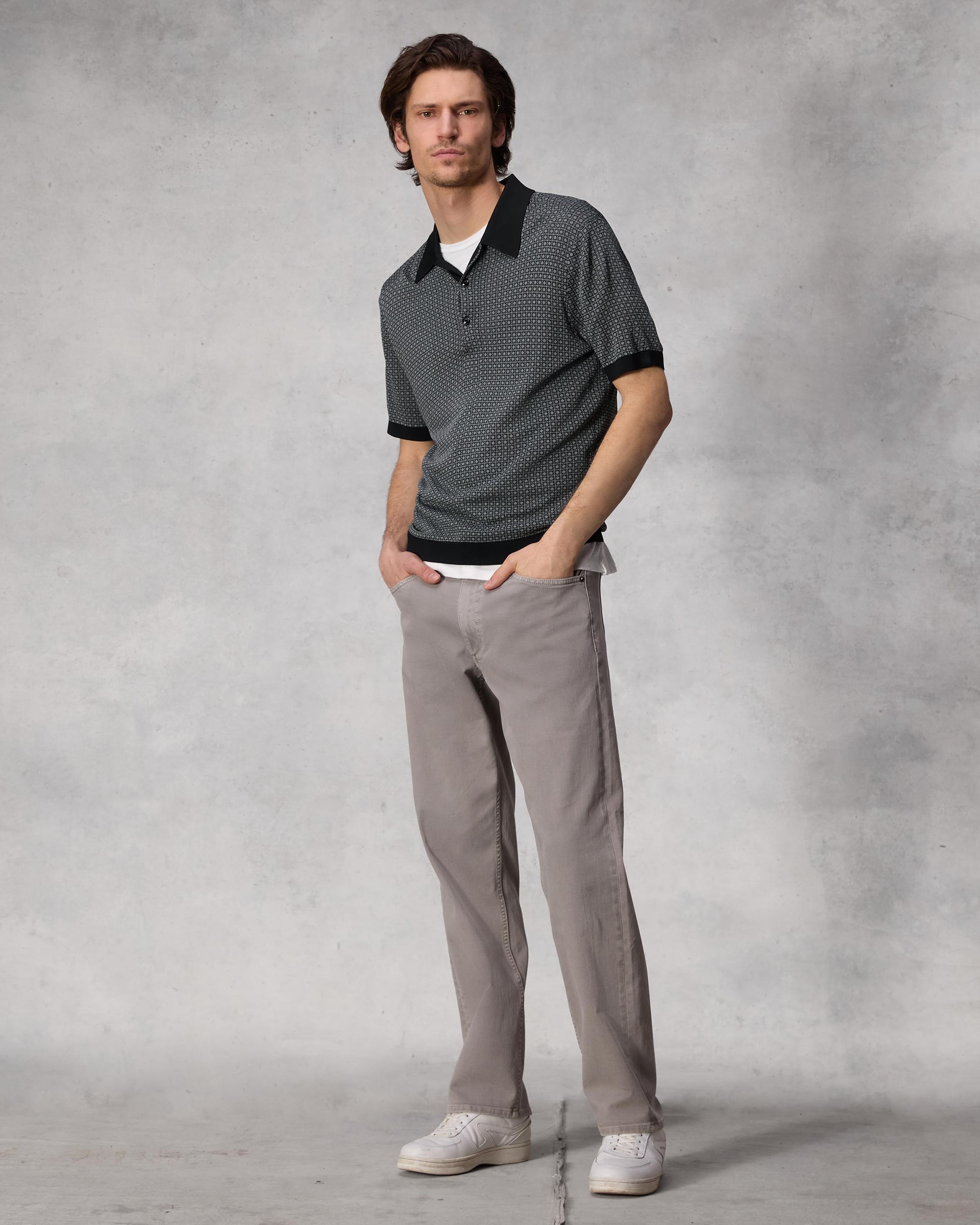 Tyson Jacquard Viscose Polo
Classic Fit - 3