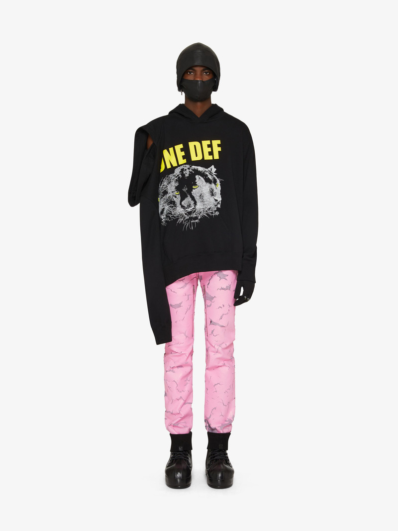 Givenchy GONE DEF TWO-HEADED CLASSIC FIT HOODIE outlook