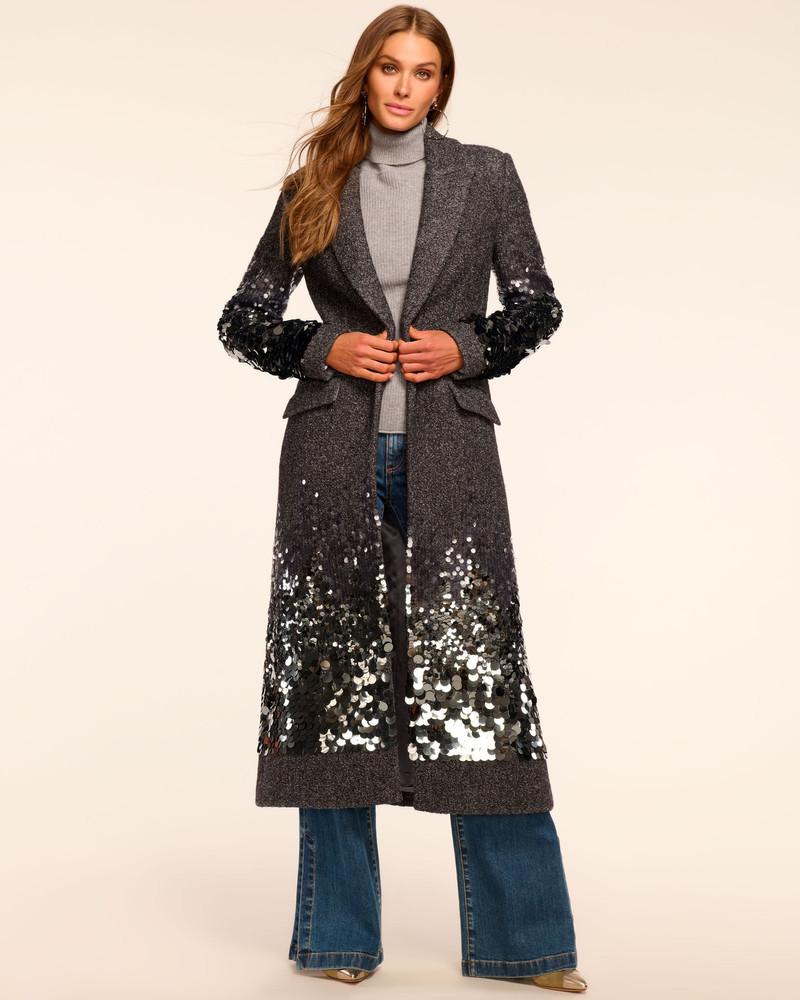 Paul Wool Blend Embellished Coat 3