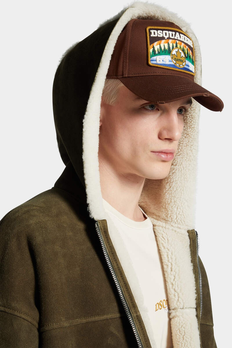 SHEARLING HOODED SWEATSHIRT 5