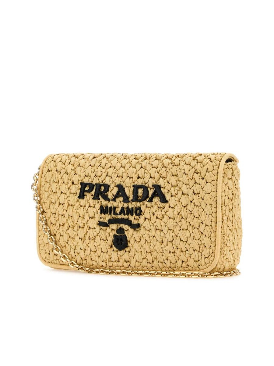 Raffia Crossbody Bag - 2
