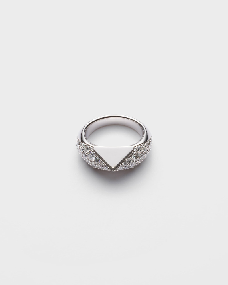 Eternal Gold ring in white gold with diamonds - 1
