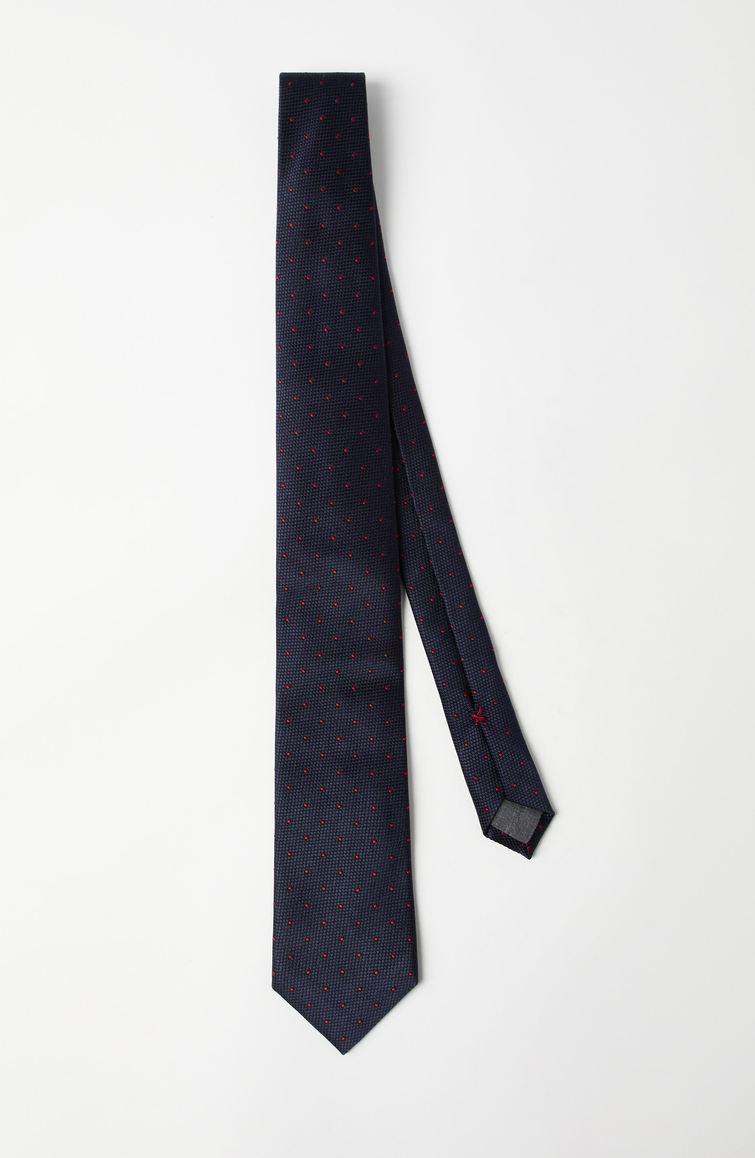 Brunello Cucinelli Spotted silk tie in Blue at Nordstrom - 2
