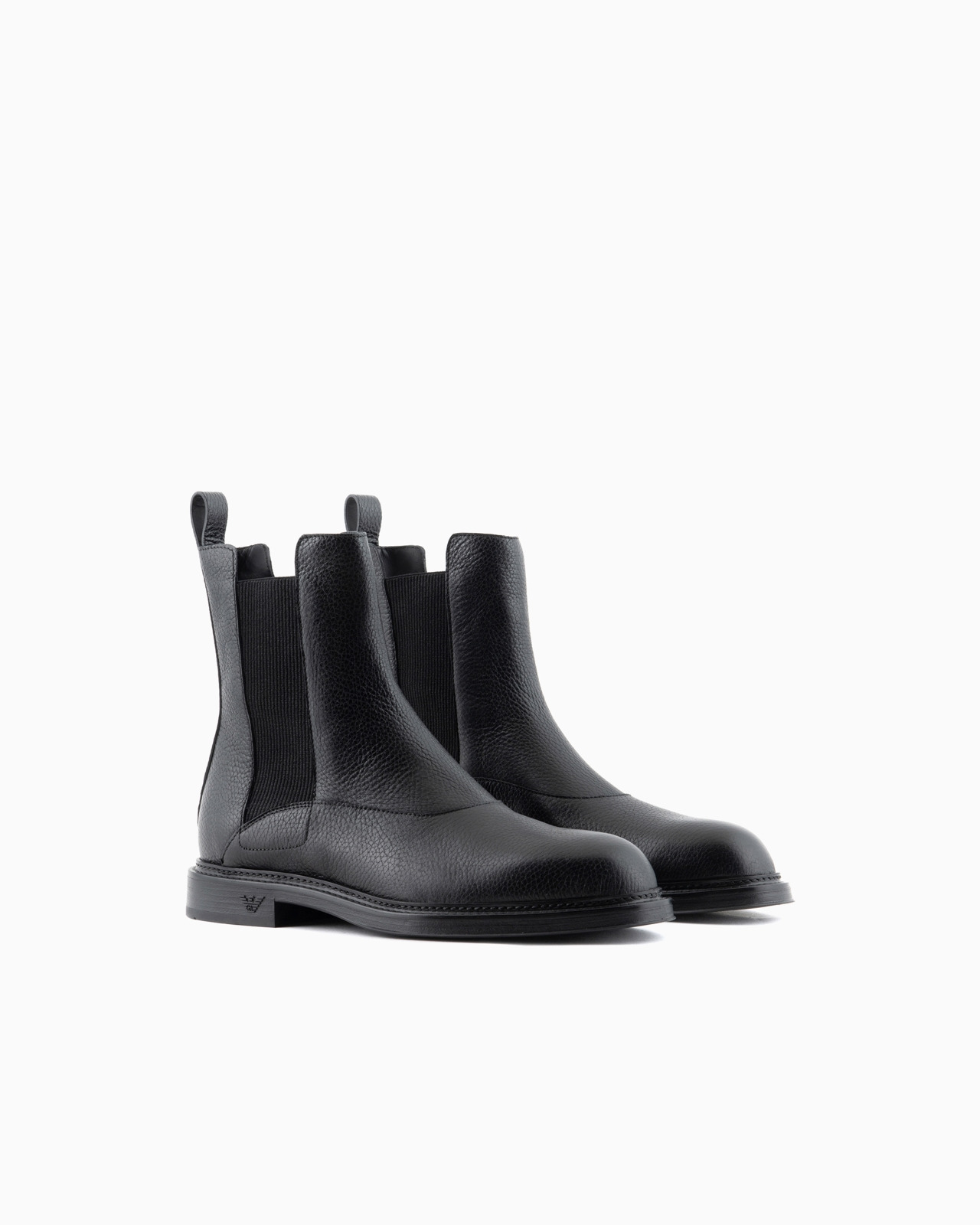 Grained leather Chelsea boots - 2