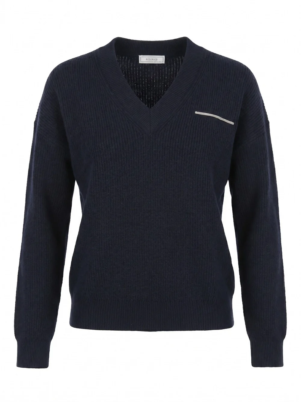 V-neck Sweater - 1