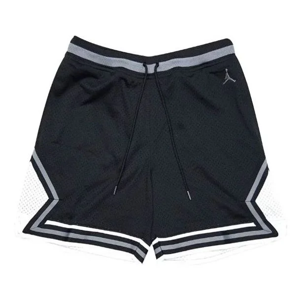 Air Jordan Essential Statement Splicing Stripe Basketball Sports Short Pant Men's Black DC3195-010 - 1