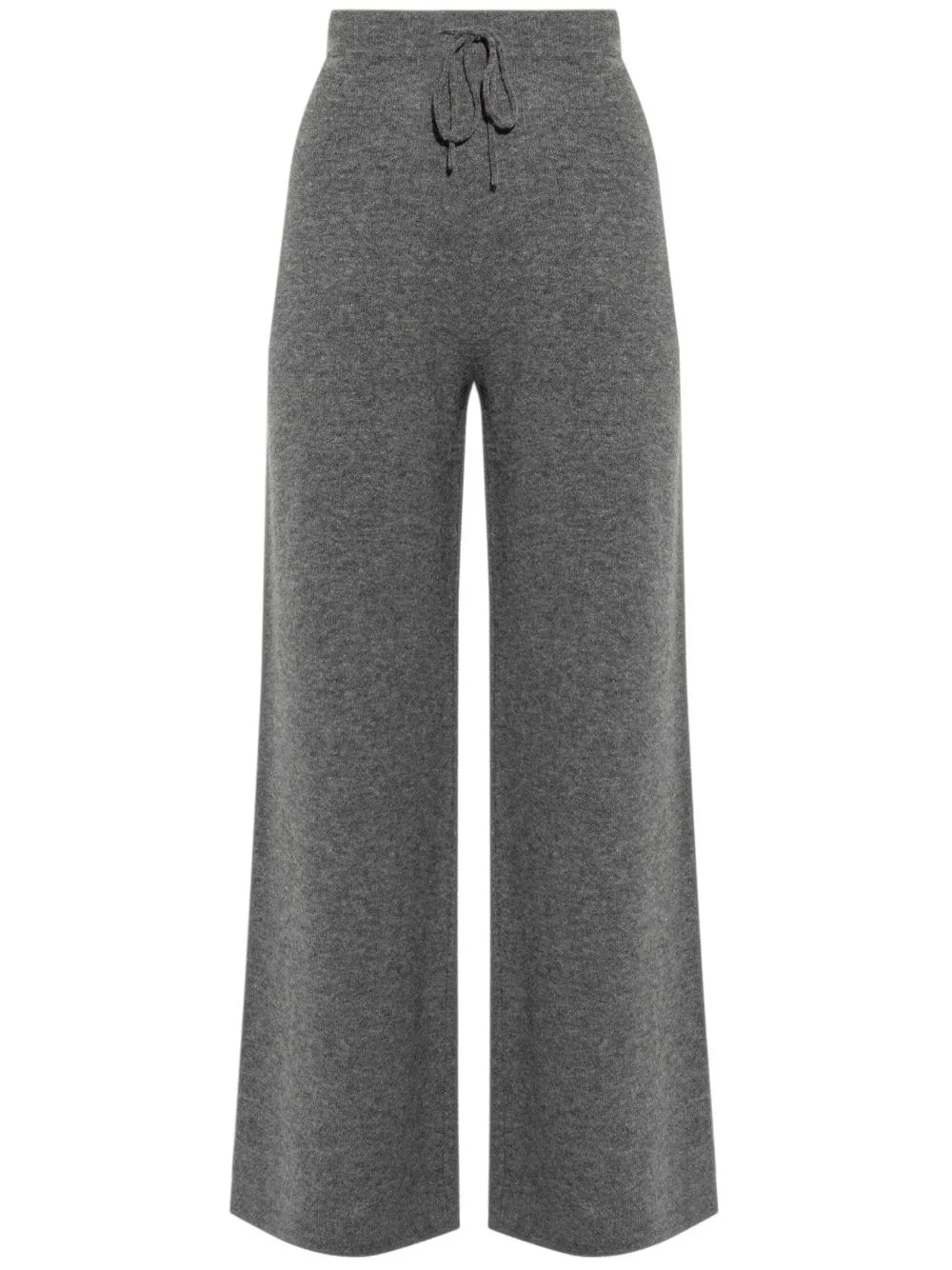 flared knit trousers - 1