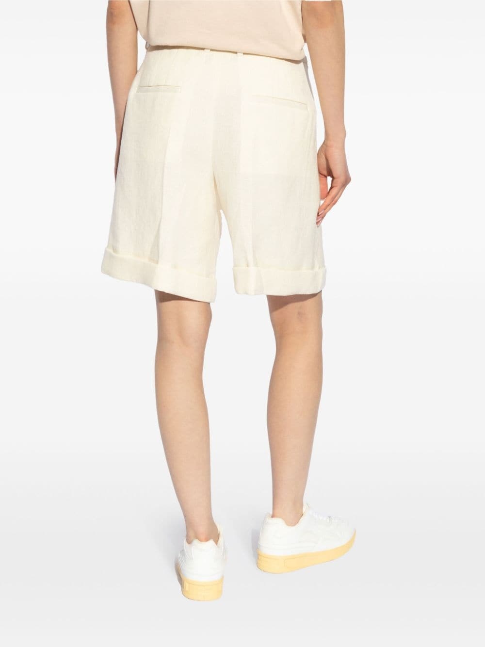 tailored knee-length shorts - 4