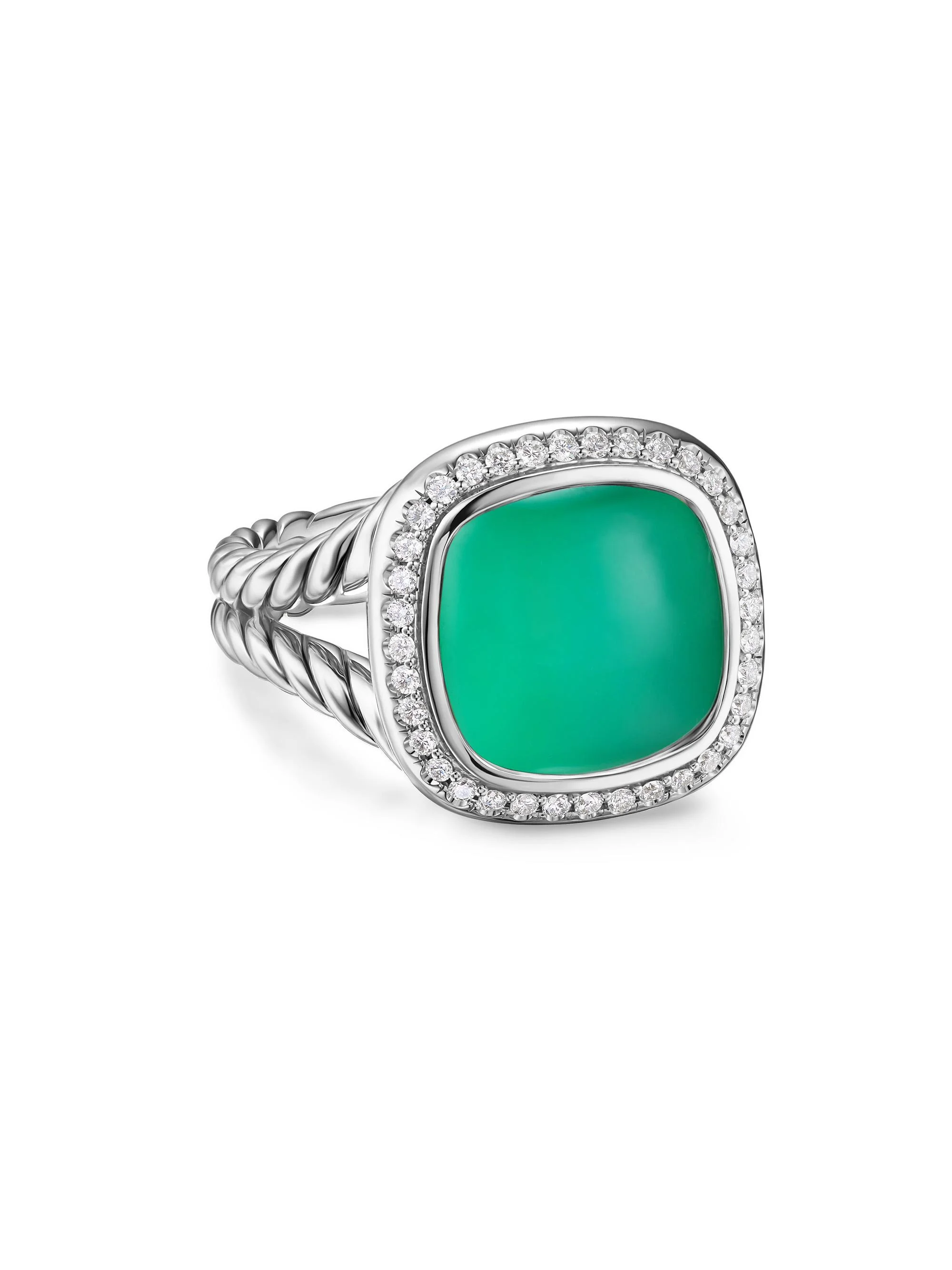 Women's Albion Ring in Sterling Silver - Lagoon Orchid - 1