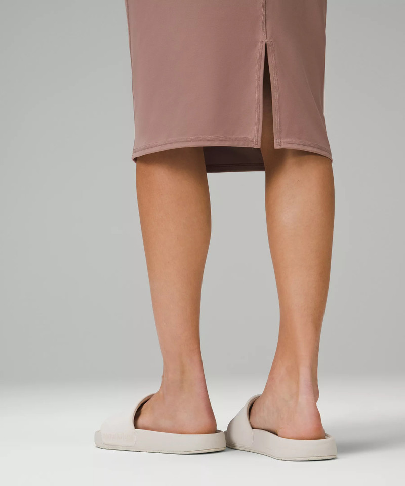 Nulu Slim-Fit High-Rise Midi Skirt 5