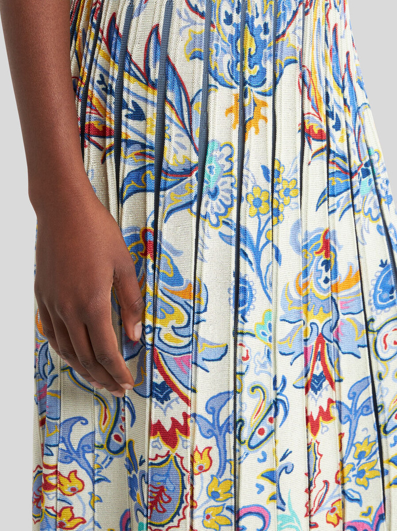 Etro PRINTED KNIT MIDI SKIRT outlook