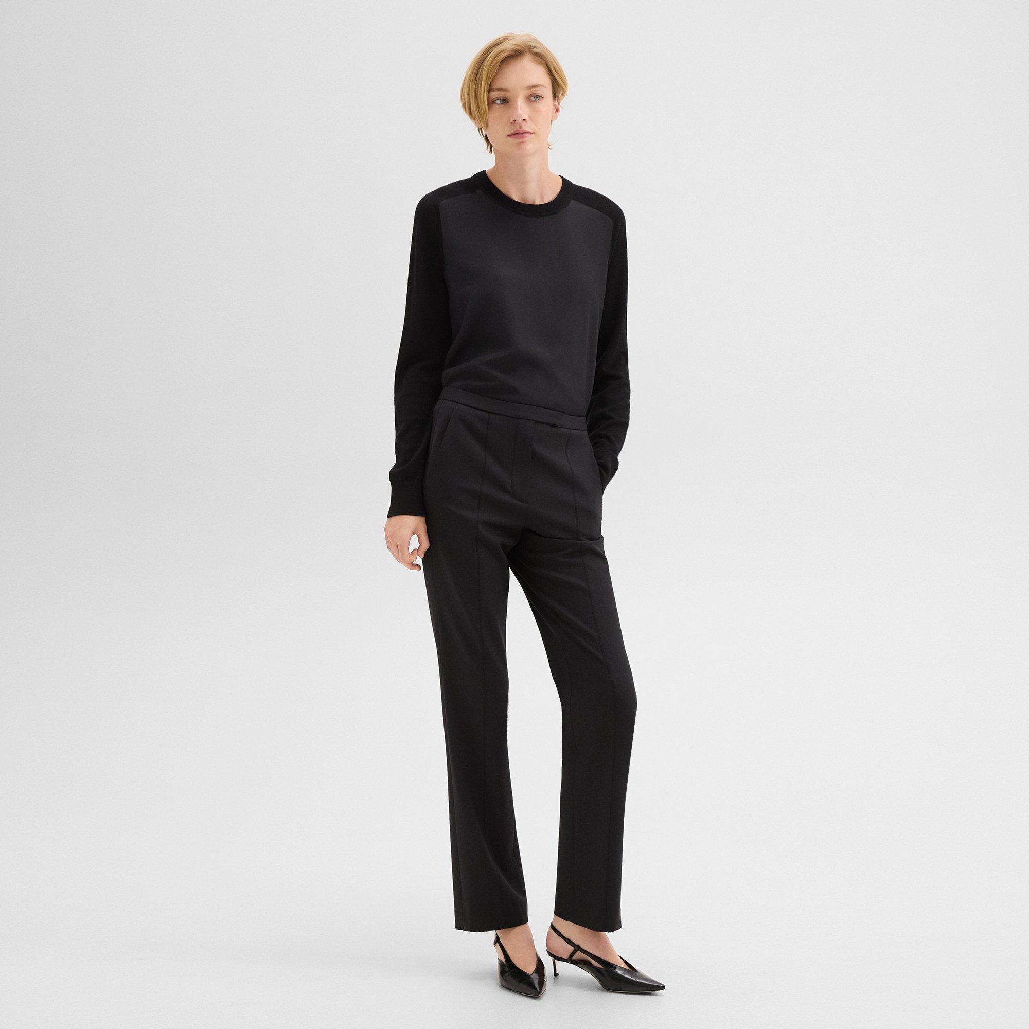 Relaxed Pant in Wool Gabardine - 2