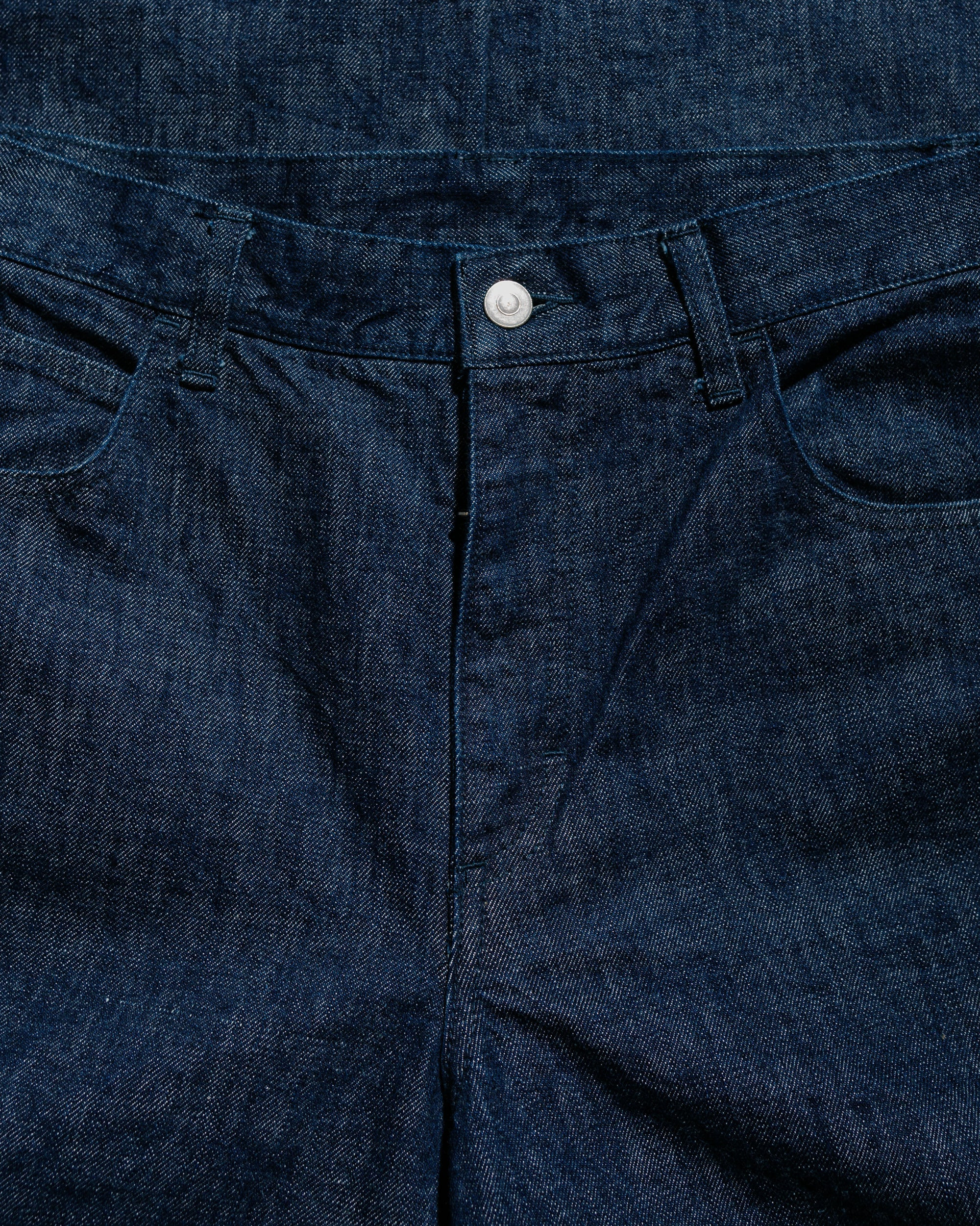5PKT Jean Indigo One Wash Denim - 4