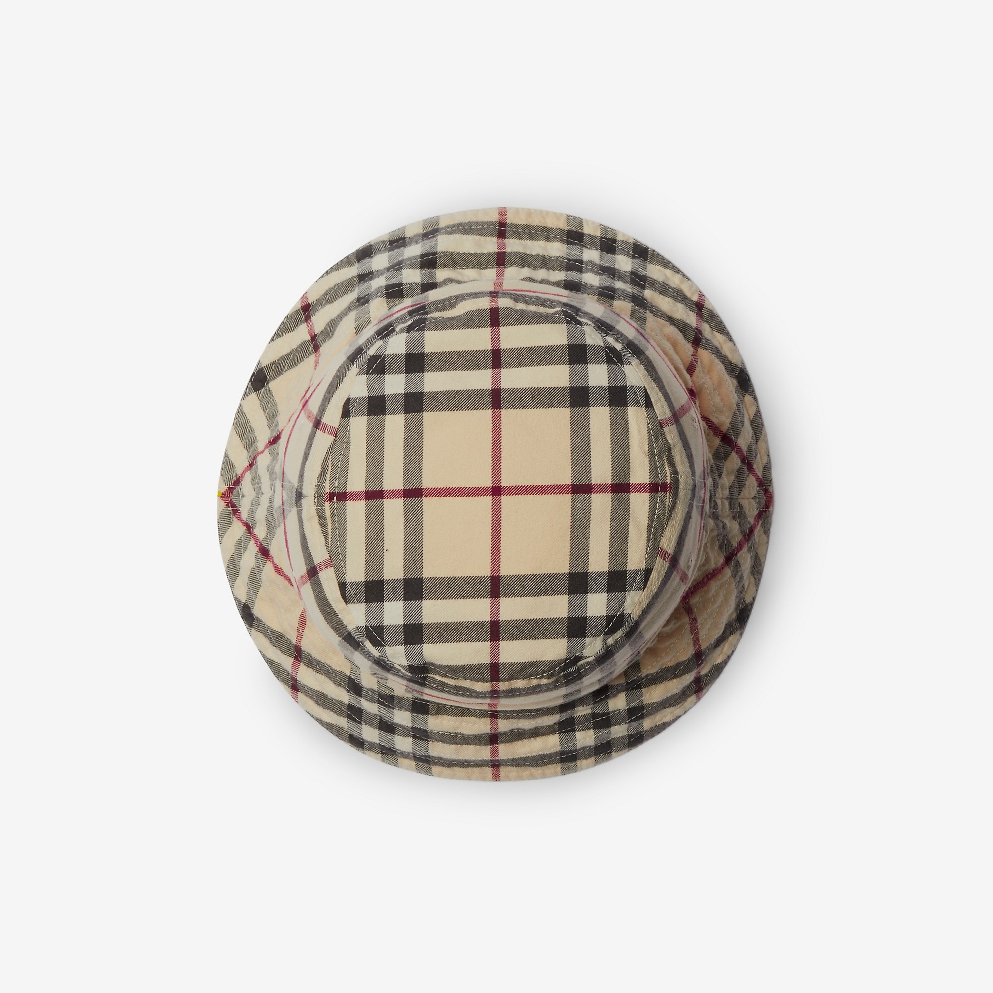 Check Cotton Bucket Hat - 4