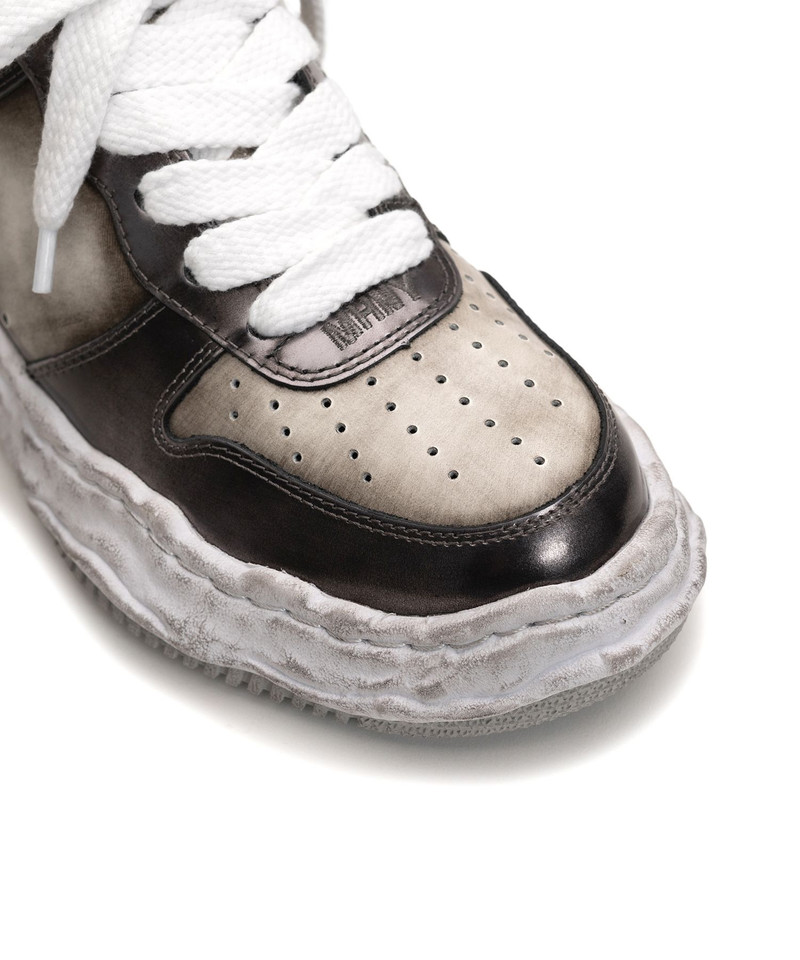Mannahatta NYC x MMY "WAYNE" OG Sole Brush Off Leather Low-top Sneaker 7