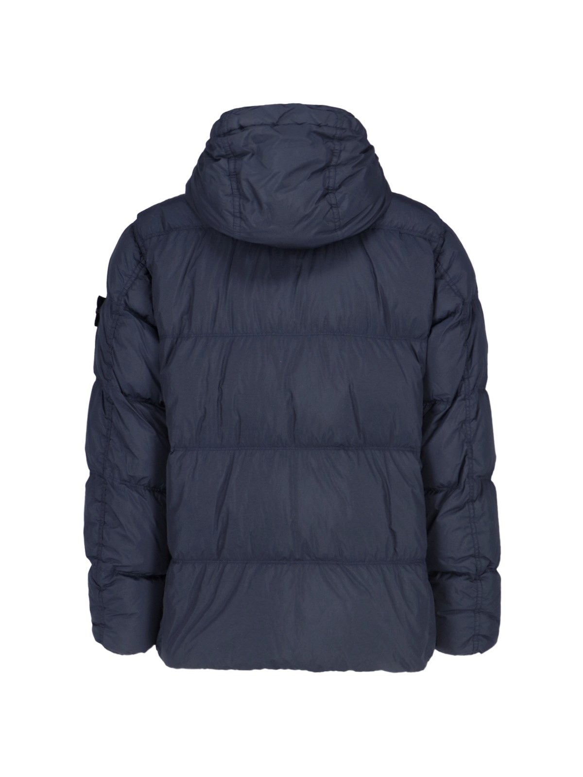 LOGO HOODED DOWN JACKET - 2