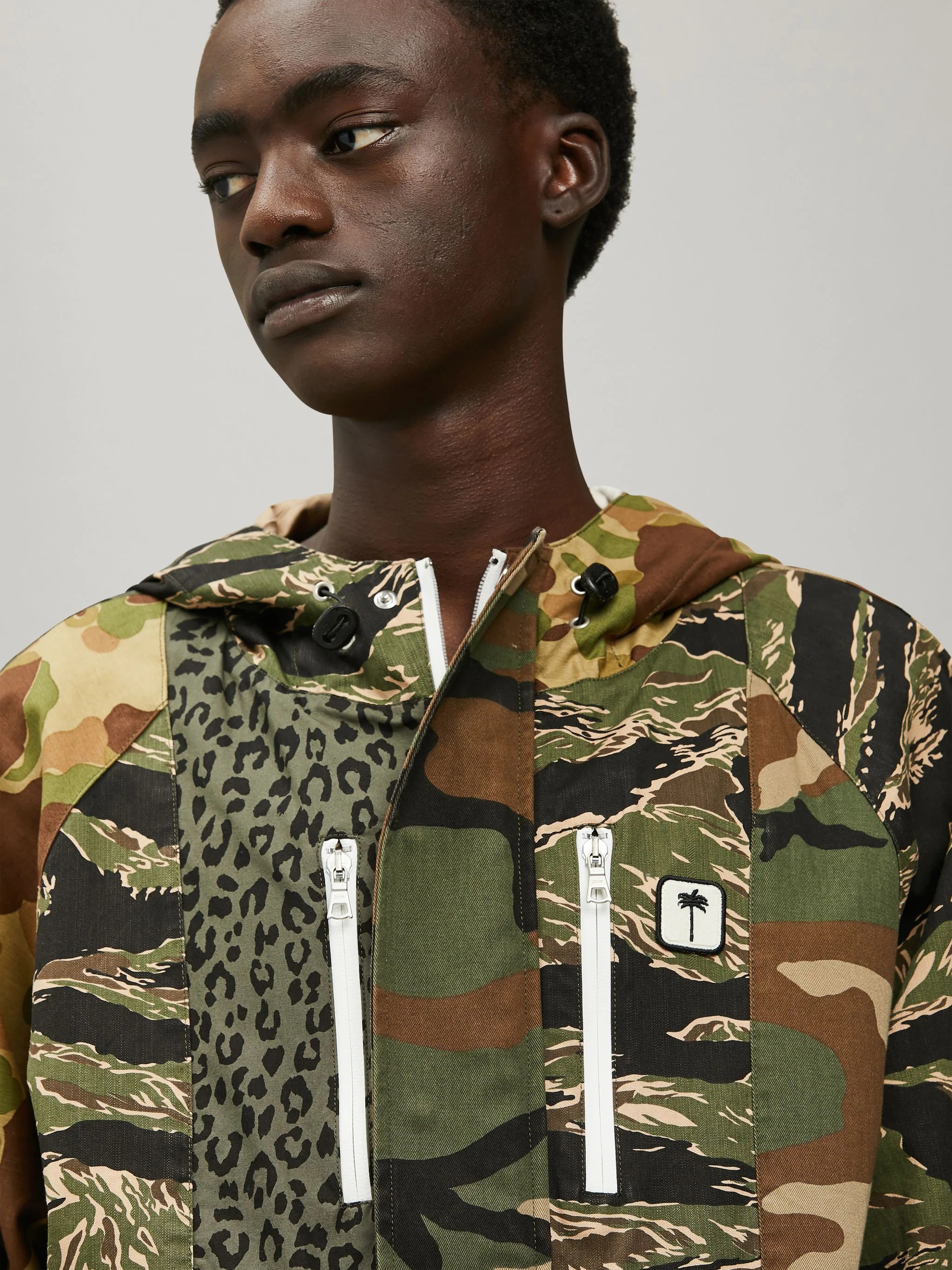 SHORT PARKA PXP MIXED PRINT - 6