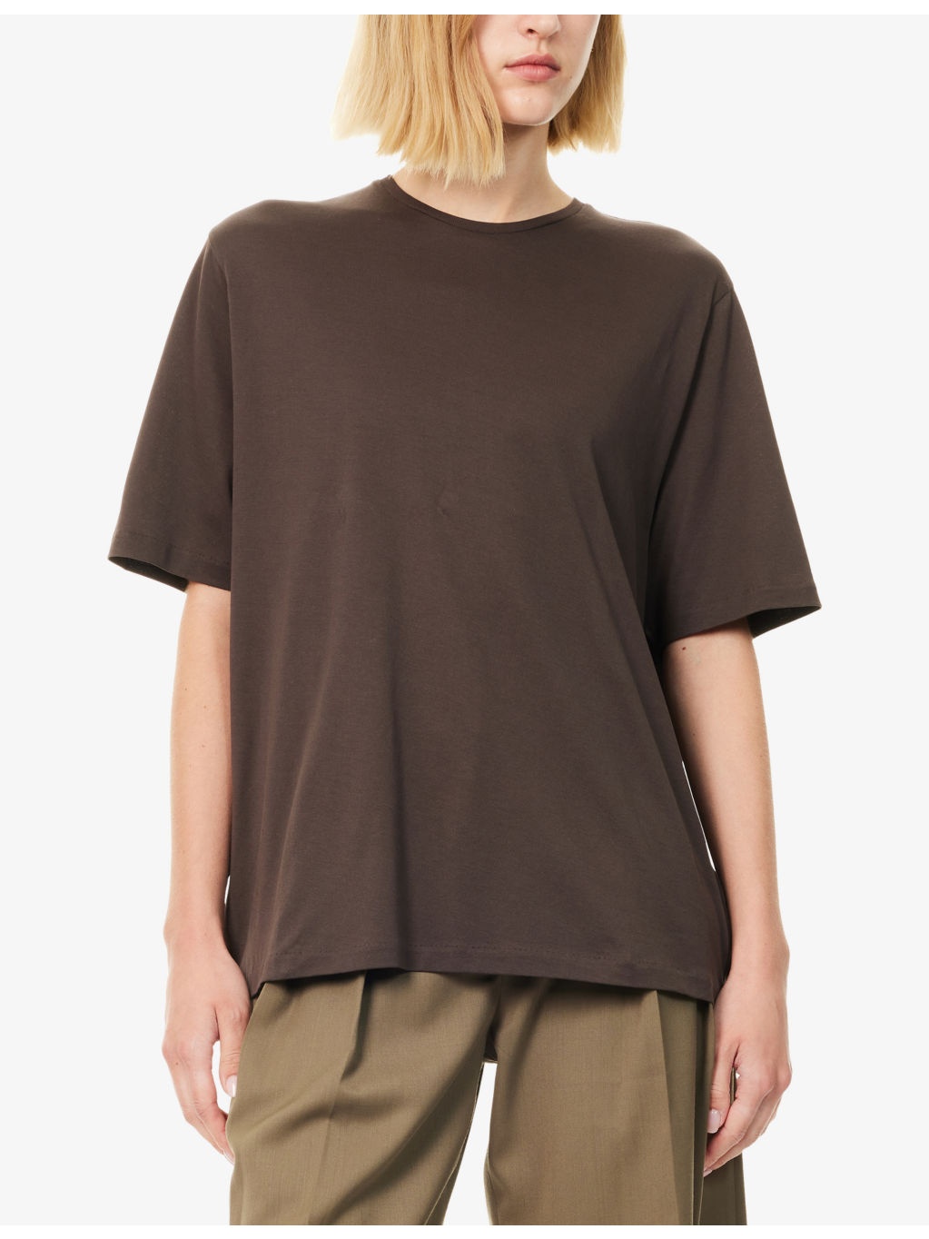 Harper Relaxed-Fit Cotton-Jersey T-Shirt - 3